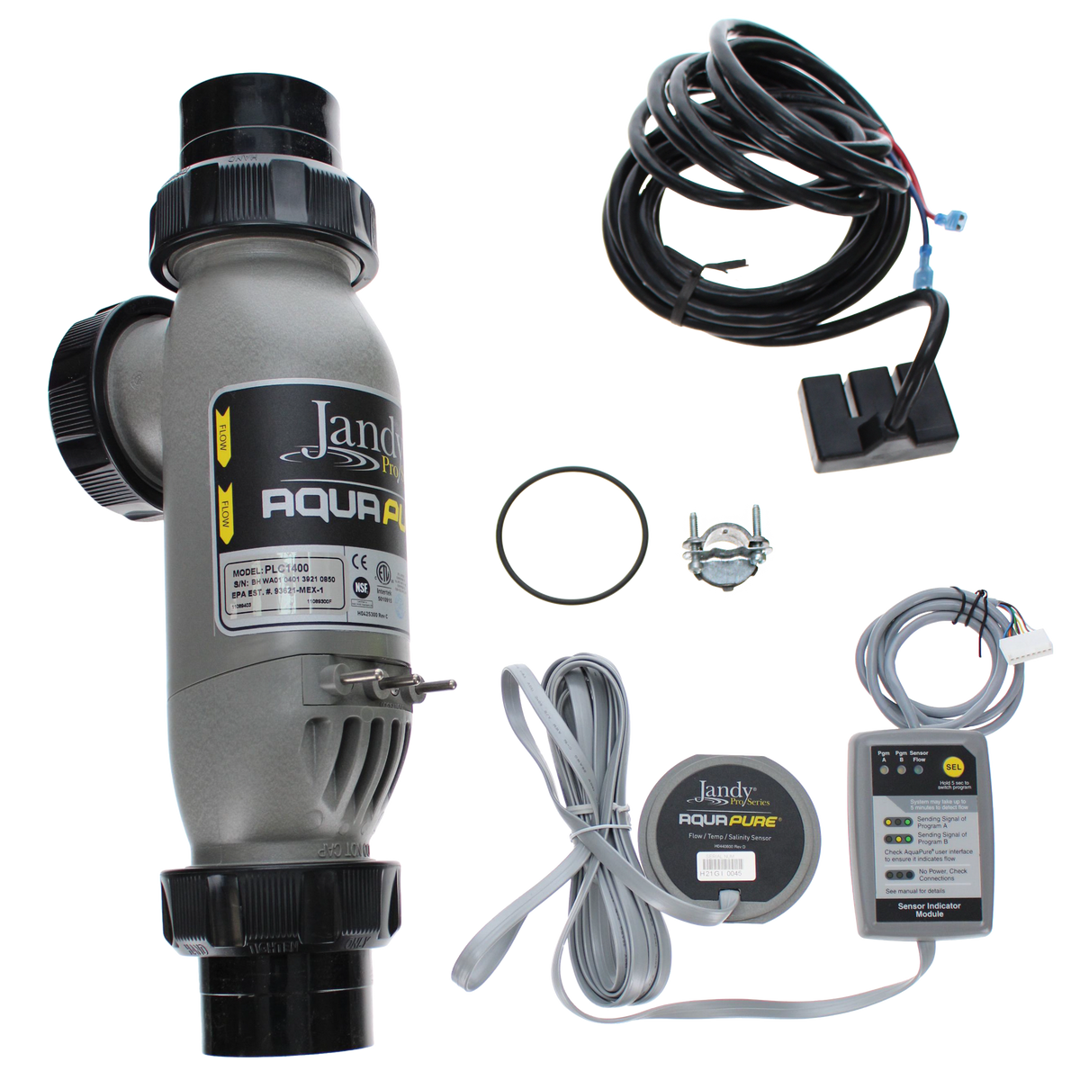 Jandy PLC1400 AquaPure PureLink Cell Kit – Salt Chlorine Generator for Pools Up to 40,000 Gallons