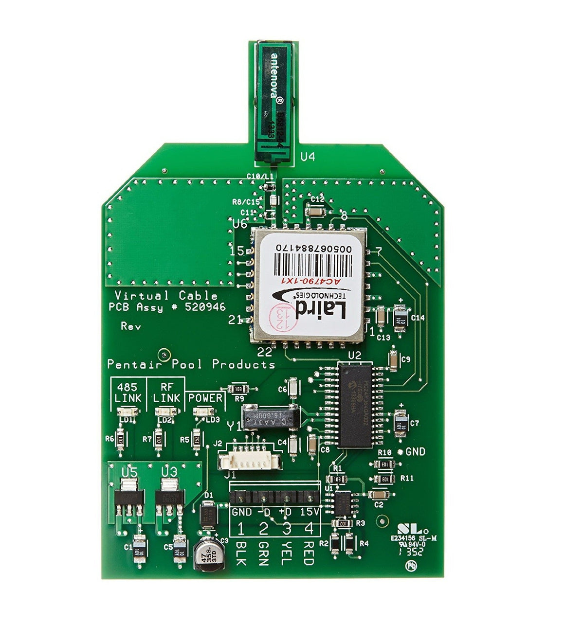 Pentair 520946Z MobileTouch II Transceiver Circuit Board