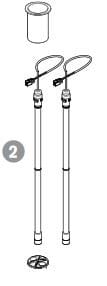 Hayward | 005422901500 | Ultra UV/UV2 Lamp Replacement Kit – OEM UV System Lamp