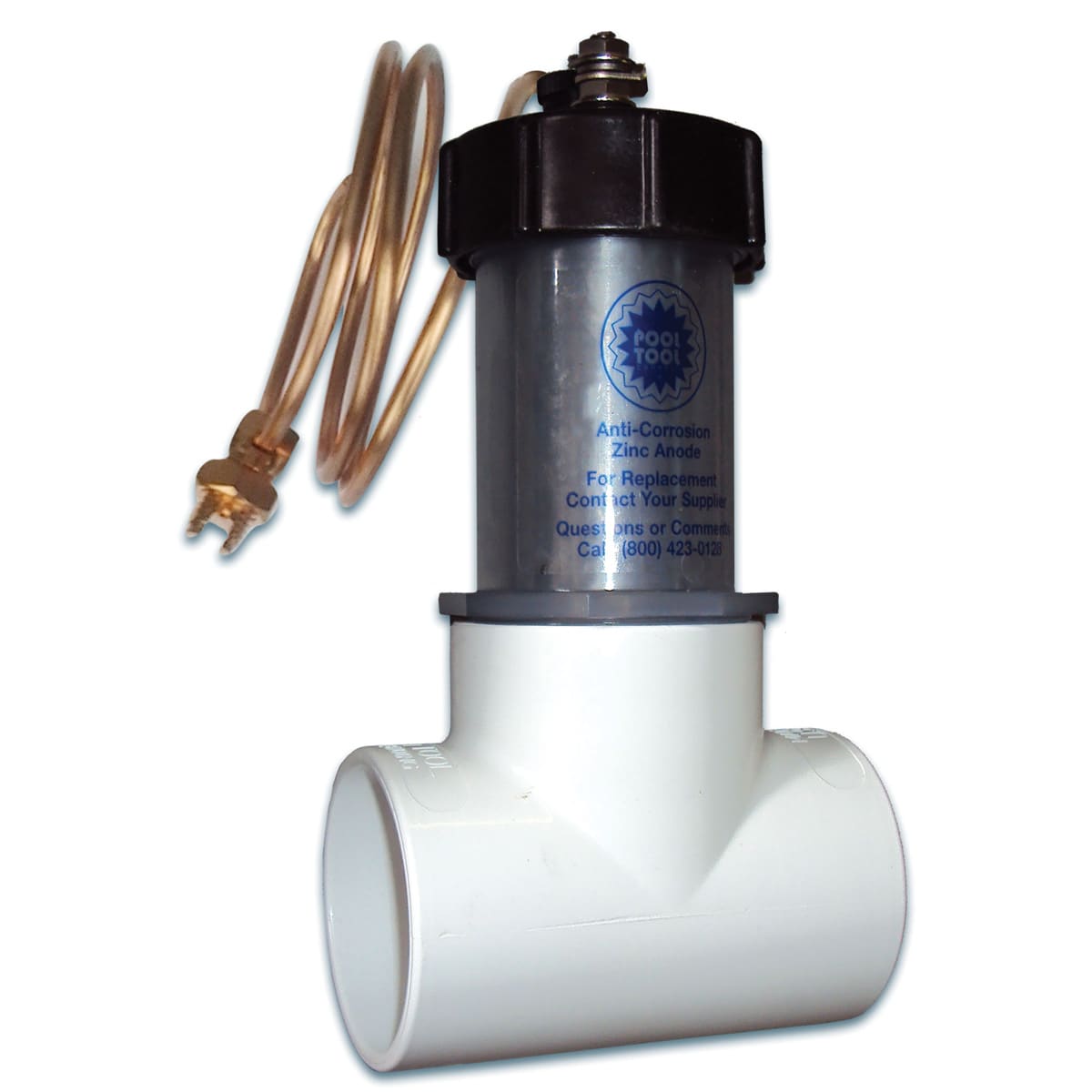 PoolTool PT104D 2" Inline Zinc Anode