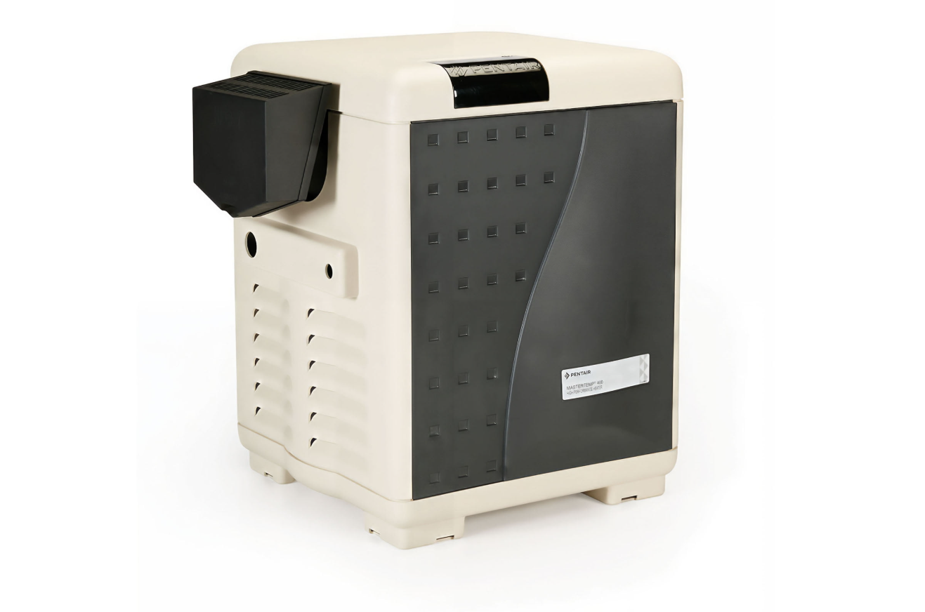Pentair 460805 MasterTemp 400HD Natural Gas Pool & Spa Heater – High-Efficiency, Smart. Cupro-Nickel Exchanger