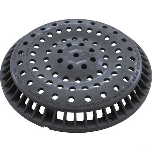 Waterway | 645-2157V | 8" Anti‑Vortex Cover – 8″ Grate Anti-Vortex Main Drain Cover with Screws