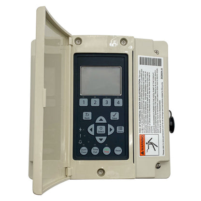 Pentair 356922Z drive assembly with keypad and open cover panel