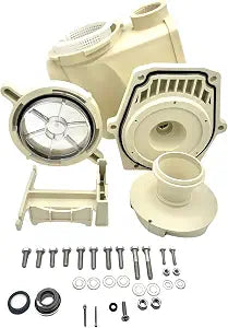 Pentair 357149-2HP Complete Wet End Replacement for Pentair 357149 — WhisperFlo & IntelliFlo, 0.5–2 HP, 56Y Square Flange