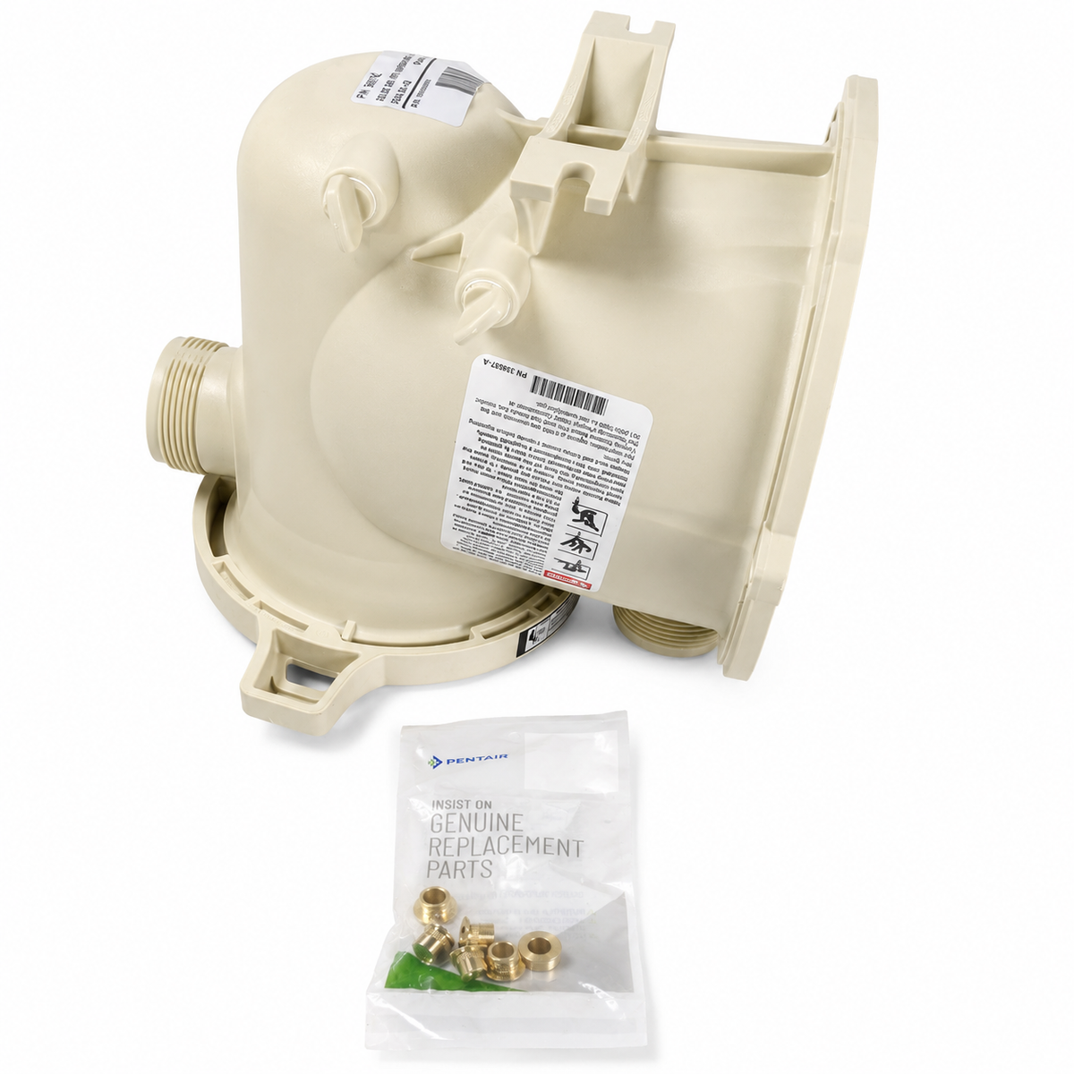 Pentair 356174Z Strainer Pot Kit — IntelliFlo3 VSF 1.5 HP Pump, Wet End Assembly — Genuine OEM