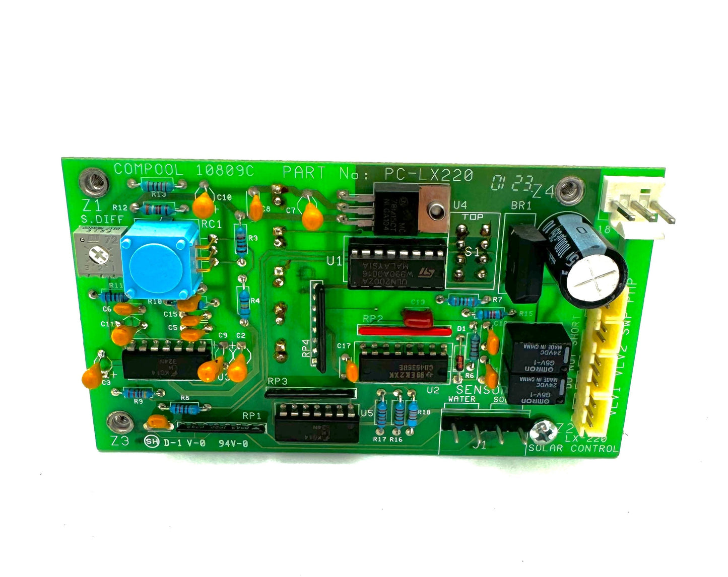 Pentair Compool PC-LX220 Replacement Circuit Board 10809C – Compatible with LX220 Systems