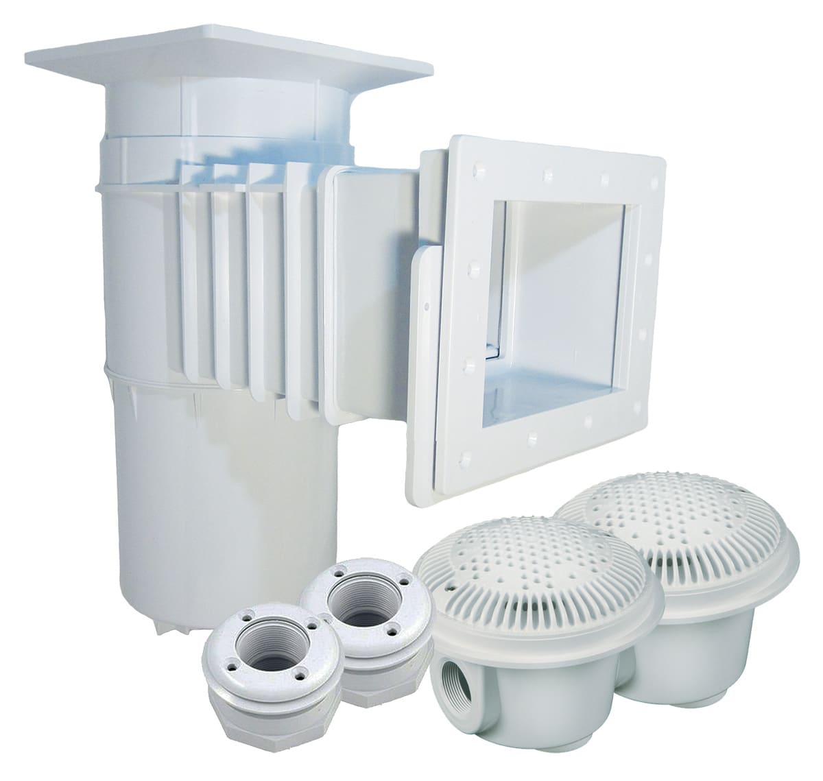 Hayward Auto-Skim Series Vinyl Inground Builders Pack 1 Skimmer 2 Main Drains (Sp1048), and 2 Inlets (Sp1408) | SP10841OMTE