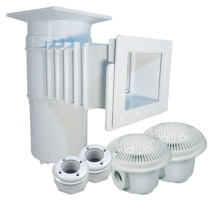 Hayward Auto-Skim Series Vinyl Inground Builders Pack 1 Skimmer 2 Main Drains (Sp1048), and 2 Inlets (Sp1408) | SP10841OMTE