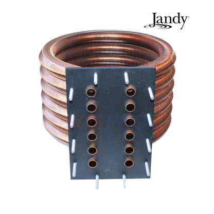 Jandy R0589405 heat exchange assembly mounting base and connections