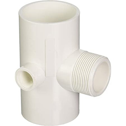 Pentair | R172317 | Diverter Tee – 1-1/2" NPT x 2" Slip Fitting