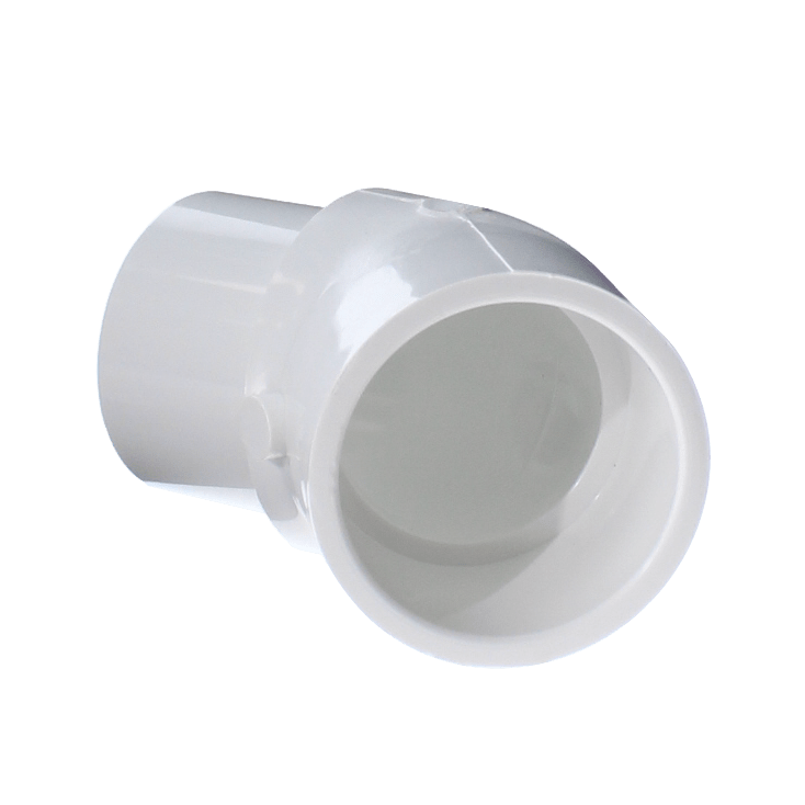 Sch. 40 PVC Street Elbow 1-1/2 in. Spigot x Socket 45 Degree Standard | 427-015