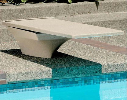 SR Smith 6' Fibre-Dive Diving Board w/ Flyte-Deck II Stand, Radiant White | 68-209-7362