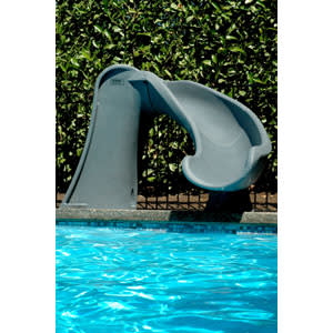 SR Smith Cyclone Pool Slide, Right Turn, Sandstone | 698-209-58123