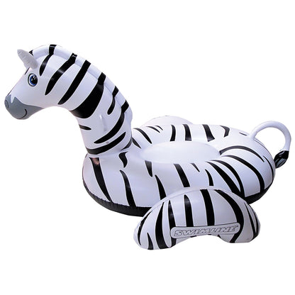Swimline 90714 WSL-SWIMLINE 97.5X 73RIDE-ON ZEBRA - GIANT