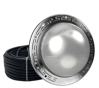 Pentair 602187 IntelliBrite Architectural Pool LED Multi-Color Light – 120V, 28W, 100 ft Cord. Replaces 601002