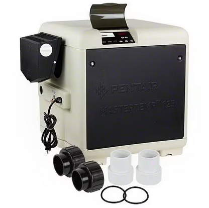 Pentair MasterTemp Pool Heater 461061 – 125K BTU Natural Gas, High-Performance Heating with Cord