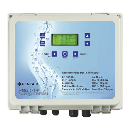 Pentair | 521357 | IntelliChem Water Chemistry Controller – Automated pH & ORP Monitoring (Controller Only)